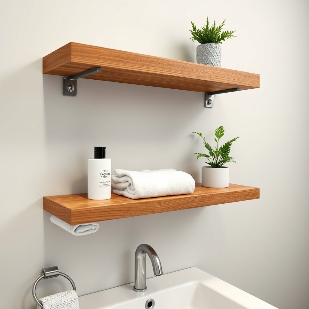 Floating Shelves: 3 Ultimate Steps For Amazing Home Decor In 2026 2 floating shelves in action