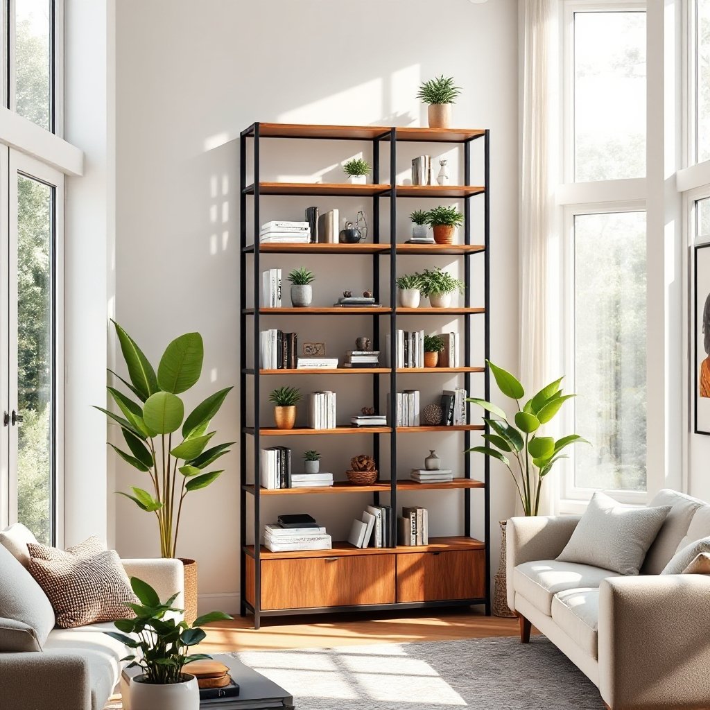 bookshelf organizer product view